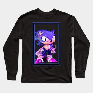 Sonic blue Long Sleeve T-Shirt